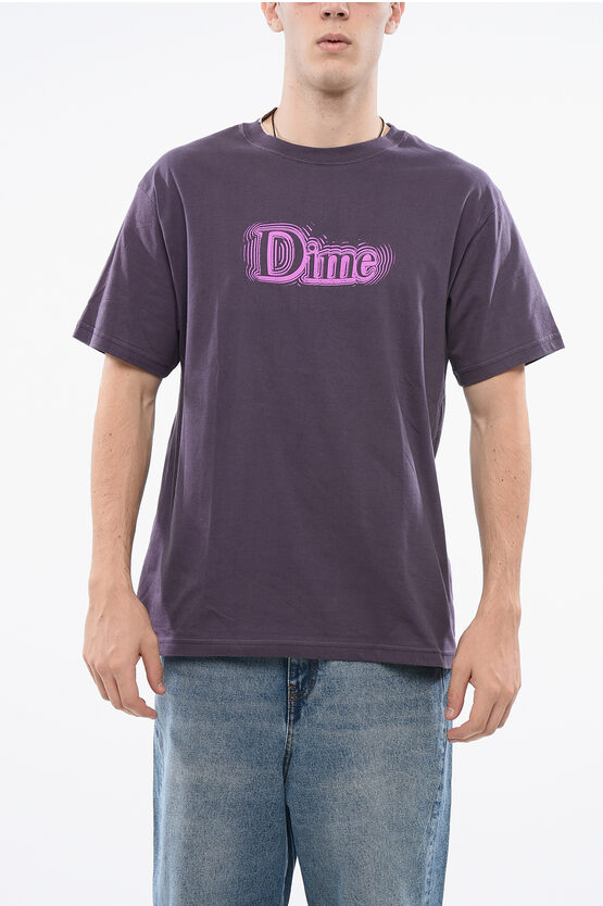 Cotton Crew-Neck T-…