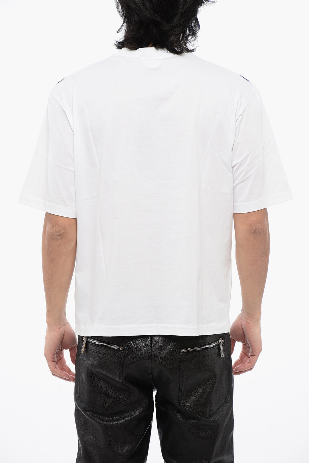 Dsquared2 cotton T-shirt with printed logo for women