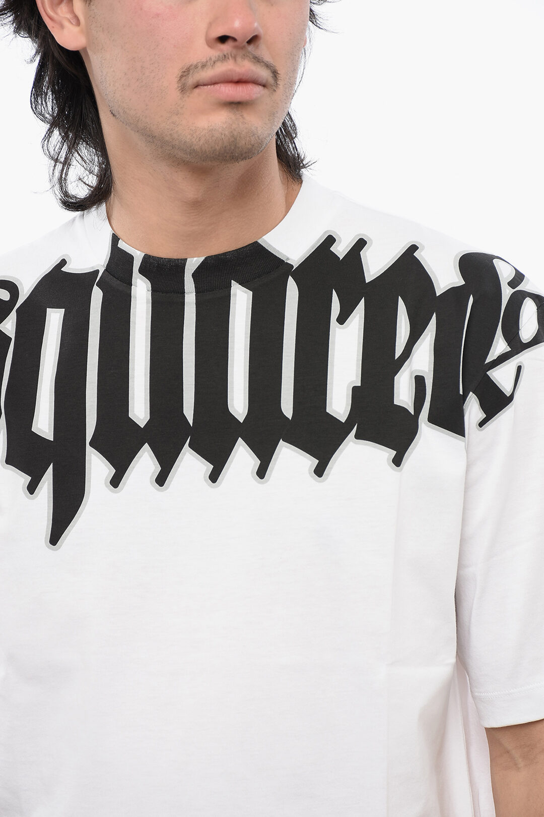 Dsquared2 Cotton D2 GOTHIC Loose Fit T-Shirt men - Glamood