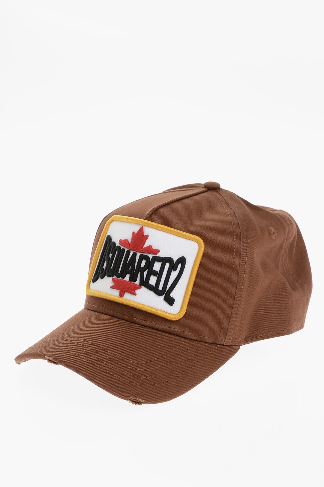 キャップ Dsquared2 Logo Patch Gabardine Baseball Cap Dsquared2 Cotton Gabardine Cap with Logo Patch men - Glamood
