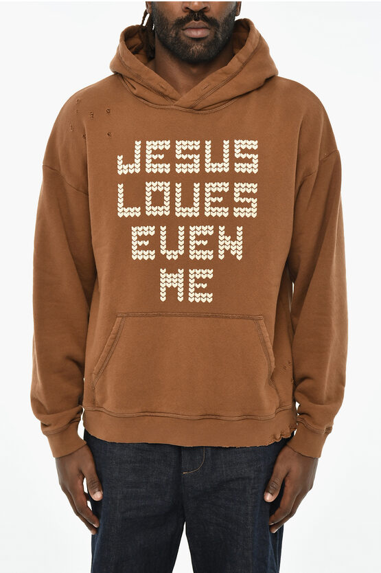 Cotton Hoodie With …