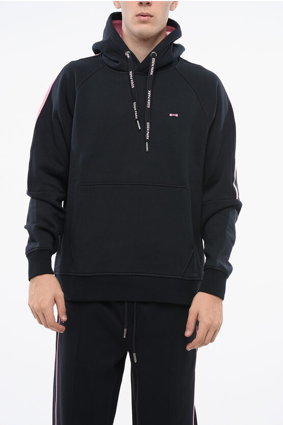 Eden Park Cotton Hoodie With Frontal Logo