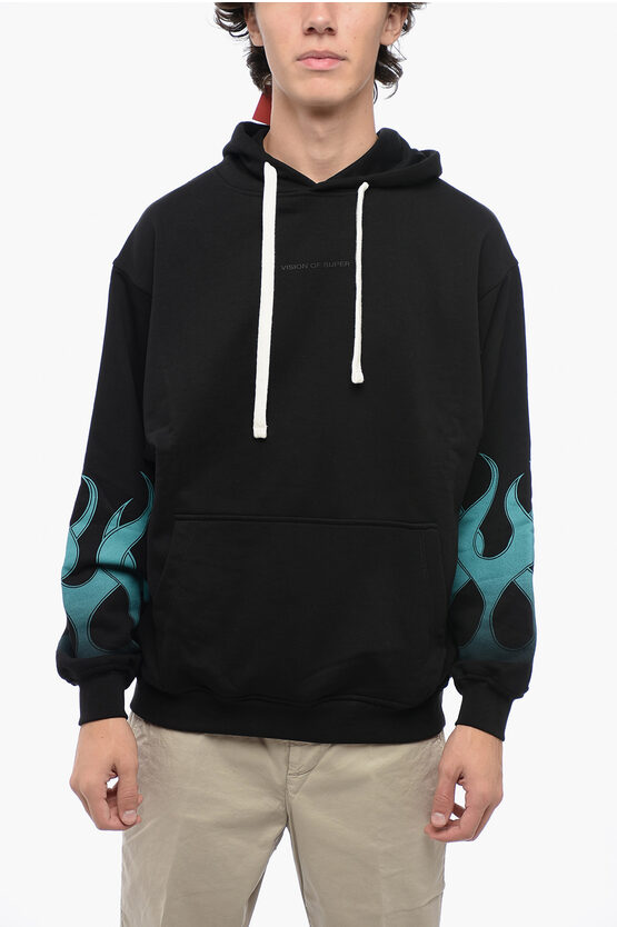 Shop Vision Of Super Cotton Hoodie With Gradient Print