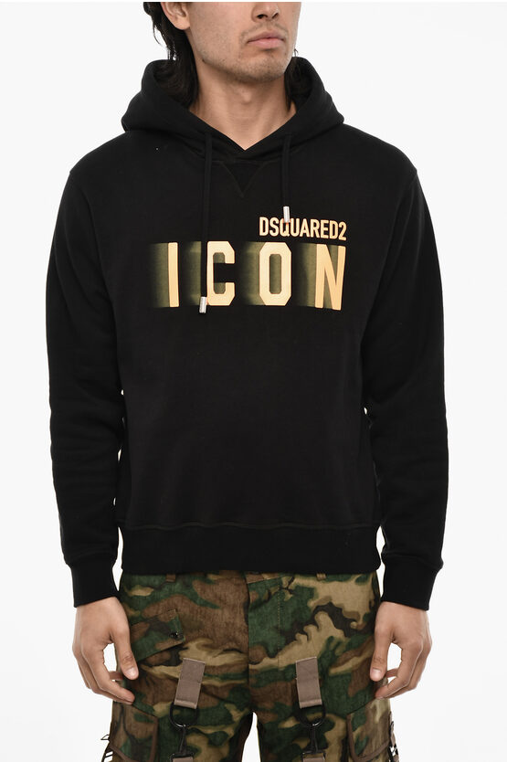 Dsquared2 Cotton Hoodie With Logo