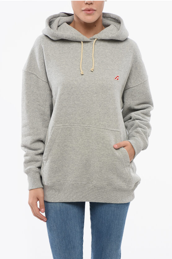 Autry Cotton Hoodie With Patch Pocket