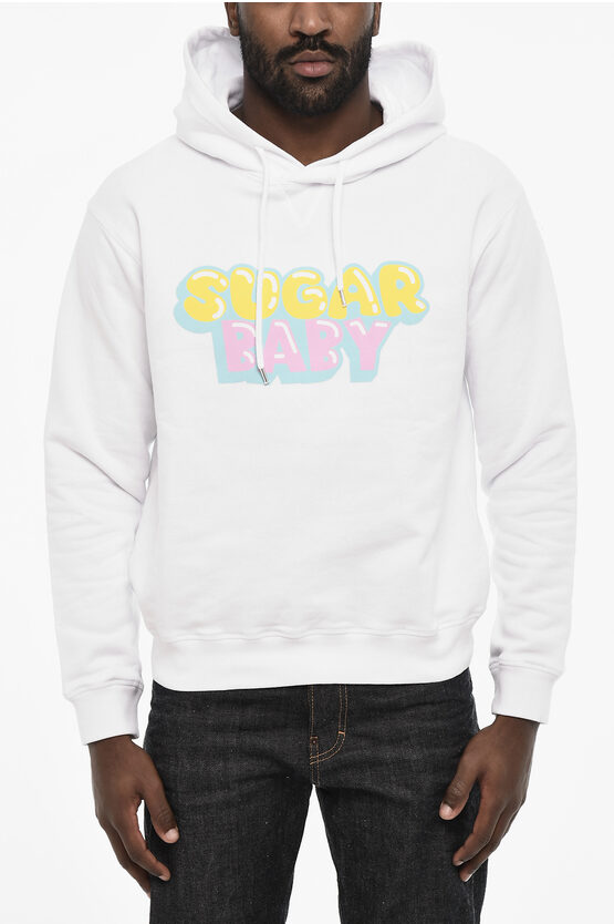 Dsquared2 Cotton Hoodie With Print
