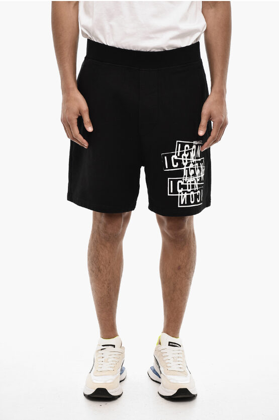 Dsquared2 Icon Print Bermuda Shorts