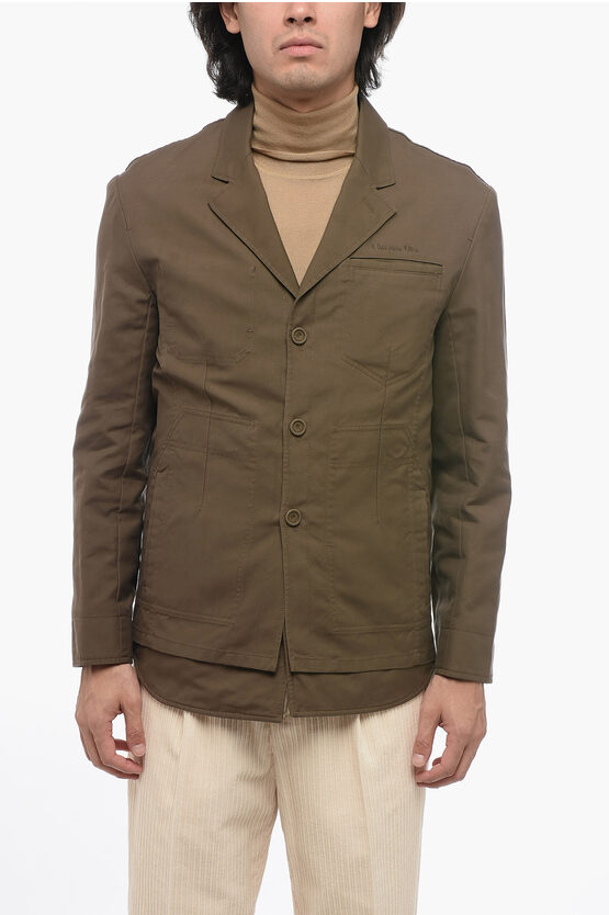 Shop Dior Cotton Jacket With Vest