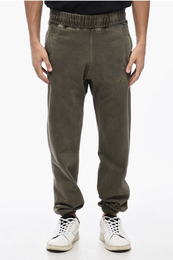 Shop Awake New York Cotton Joggers With Drawtring Waist