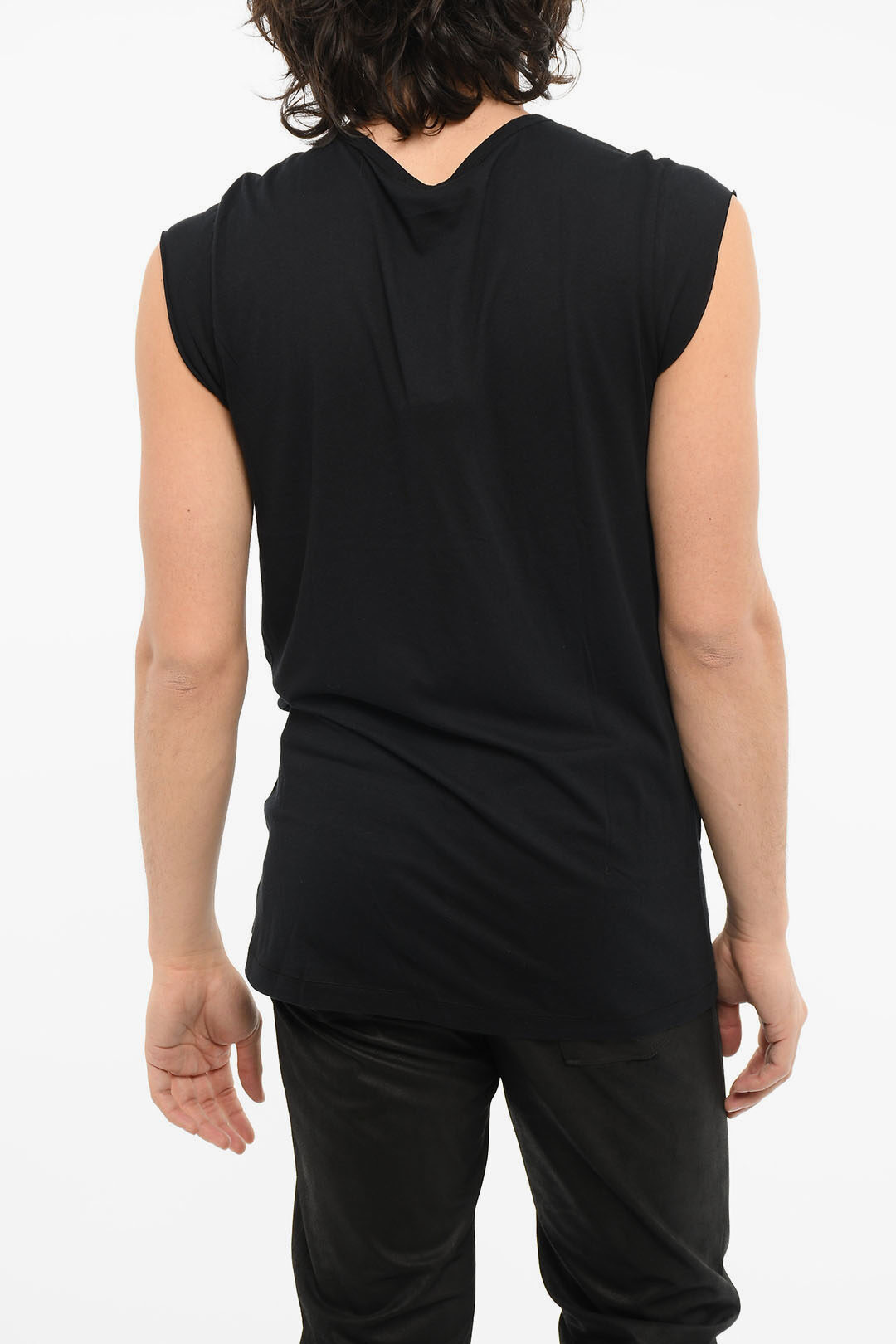 ★ ANN DEMEULEMEESTER ★ コットンTシャツ Ann Demeulemeester Cotton MOON T-shirt with Print men