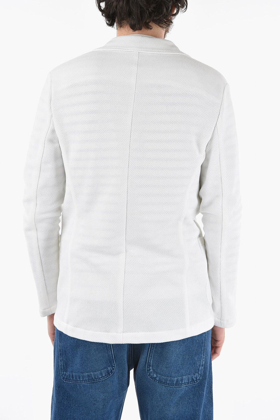 Altea cotton notch lapel patch pocket ALFONSO 2-button blazer men ...
