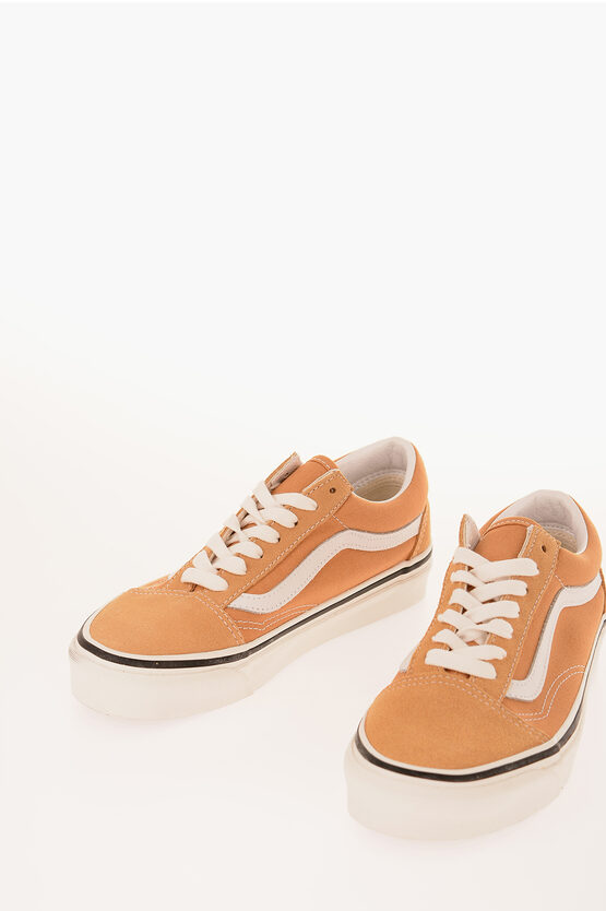 Vans Cotton Old Skool 36 Low-top Trainers With Suede Detail