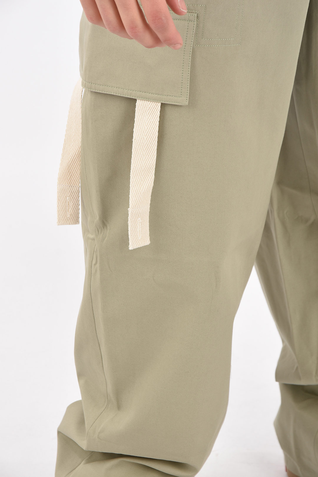 Jacquemus Cotton Oversized Cargo Pants men - Glamood Outlet Jacquemus Cotton Oversized Cargo Pants men - Glamood Outlet