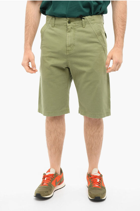 Zadig & Voltaire Cotton Parks Shorts In Green