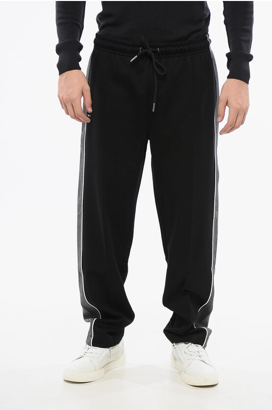 Eden Park Cotton Querelleur Joggers With Contrasting Side Bands