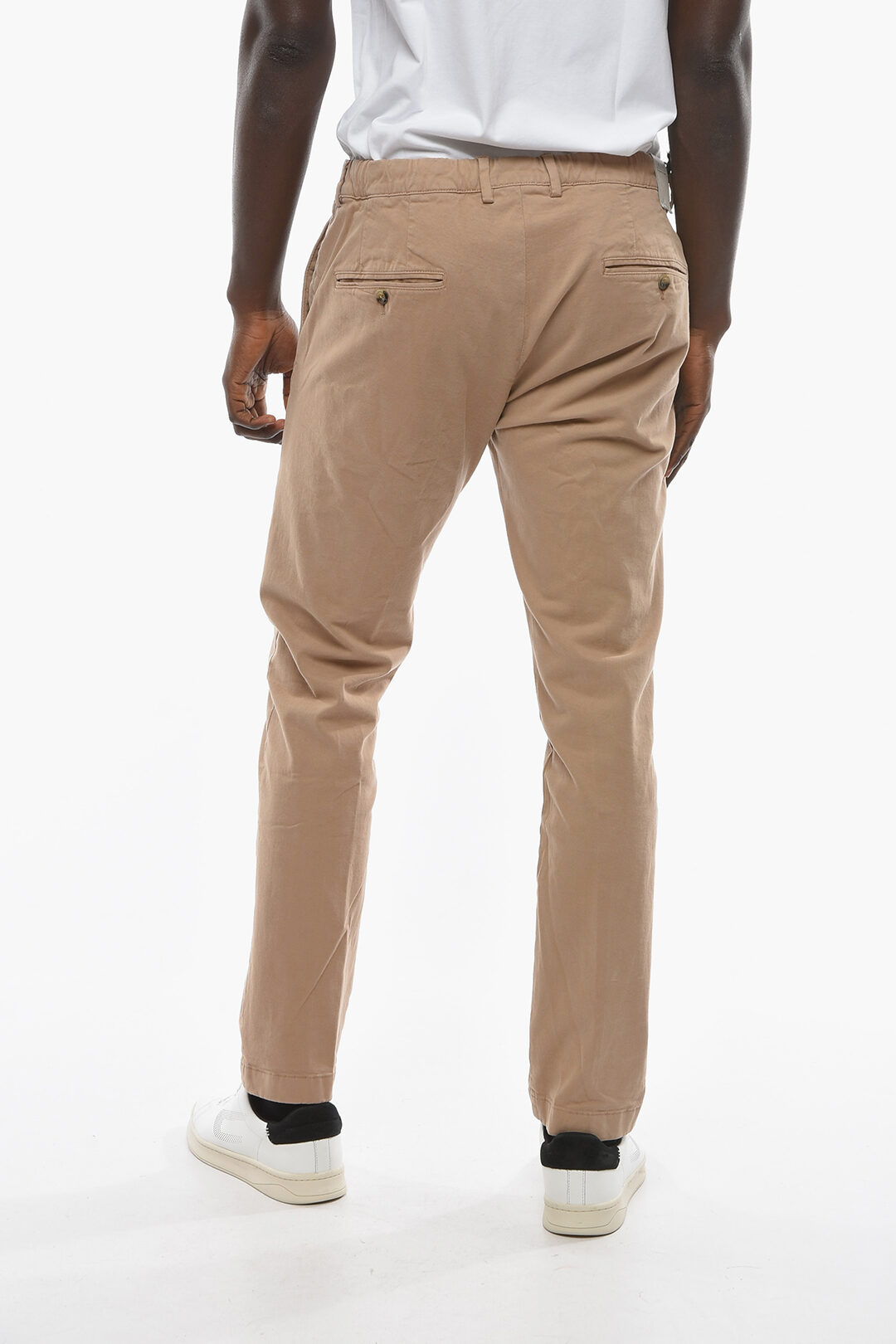 Cruna Cotton RAVAL Chino Pants with Belt Loops men Glamood Outlet
