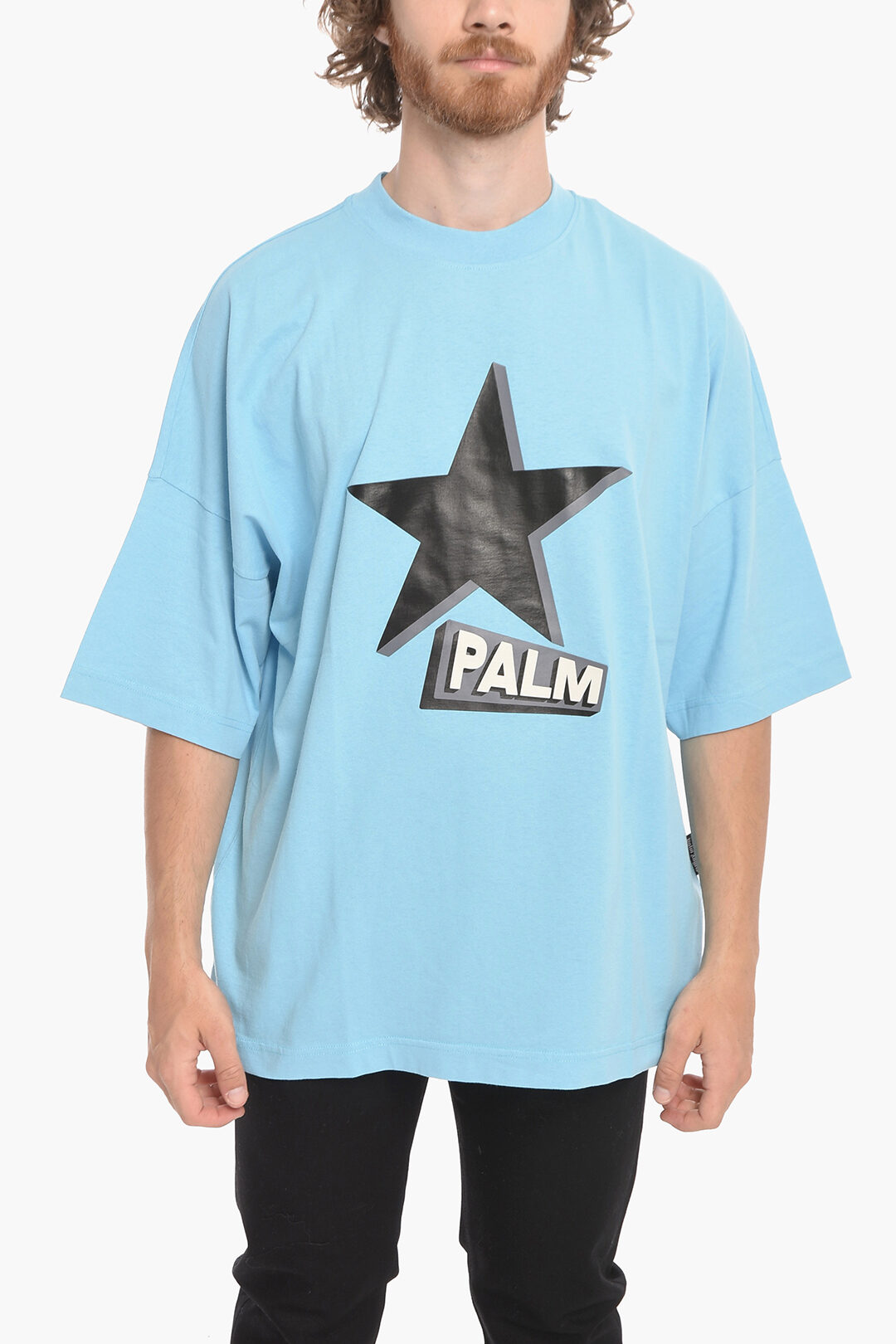 Palm Angels T-shirt in Blue for Men