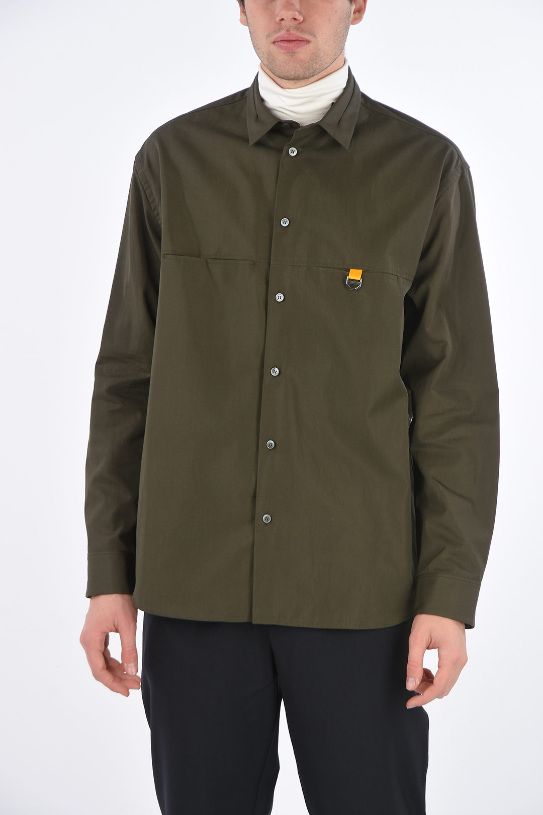 OAMC Cotton Shirt with 2 Welt Breastpockets men Glamood Outlet