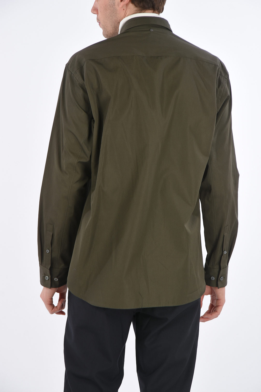 OAMC Cotton Shirt with 2 Welt Breastpockets men Glamood Outlet