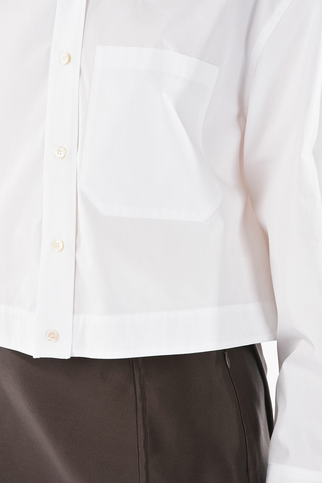 Jersey T-shirt with breast pocket