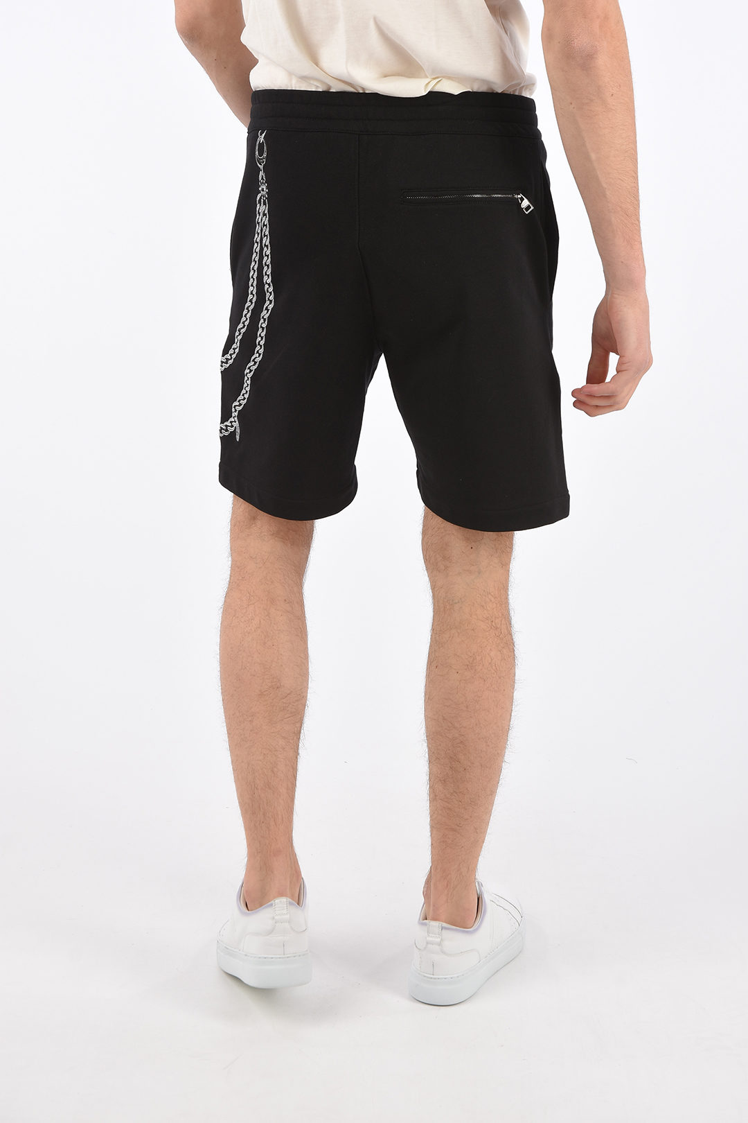 【関税&送料込】Alexander Mcqueen Black Wool Shorts ALEXANDER MCQUEEN | Selvedge Swim Shorts | Men | Black 1000
