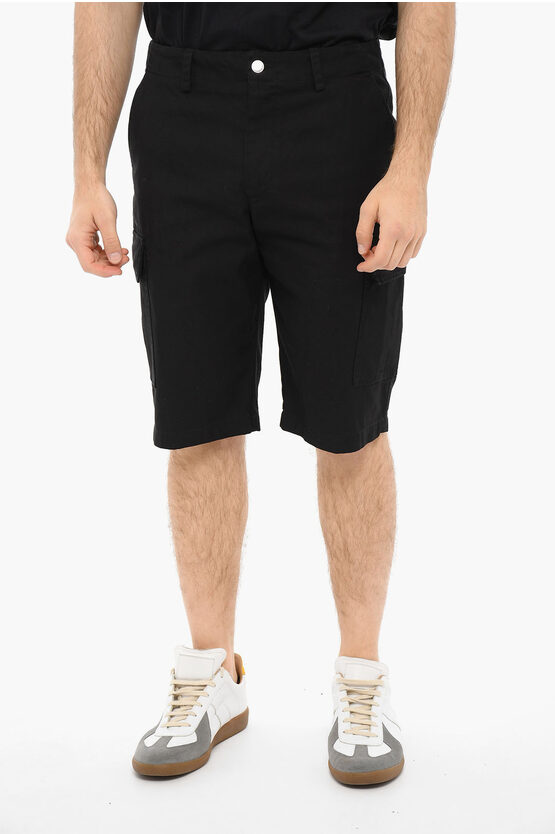 Shop Iro Cotton Shorts With Side Pockets