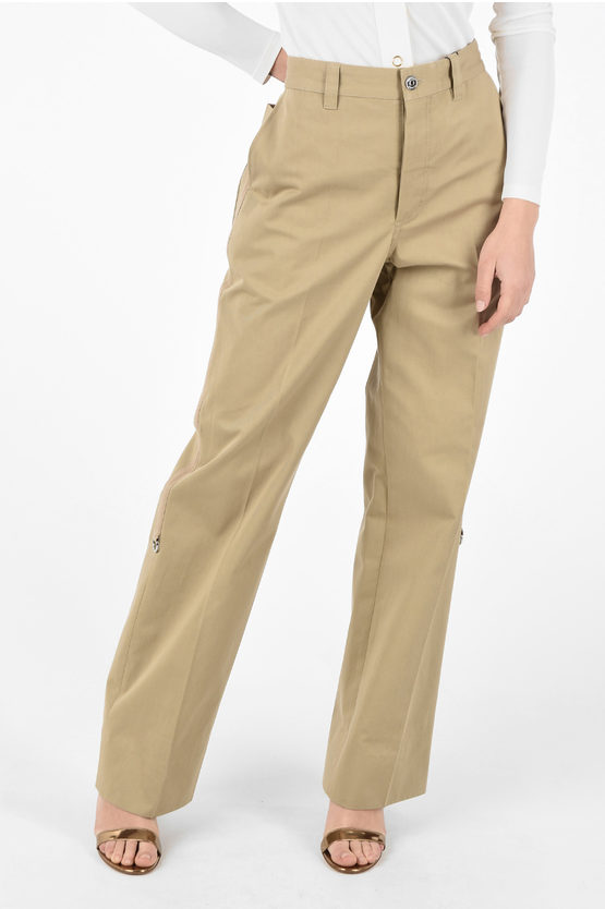 パンツ BURBERRY Women Straight Pants 8106370WARMCOCOA Beige パンツ BURBERRY Women Straight Pants 8106370WARMCOCOA Beige