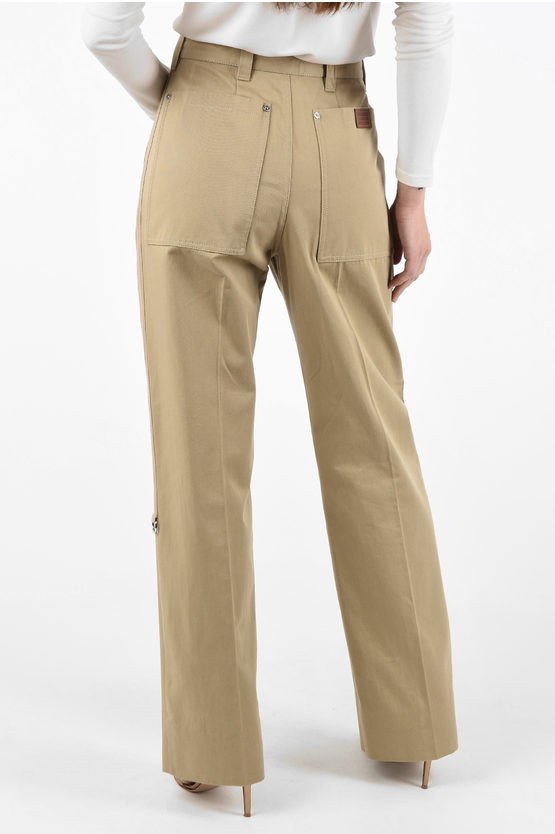 パンツ BURBERRY Women Straight Pants 8094944 C1180 BEIGE Womens pants Burberry London Size 36 Color Beige | eBay