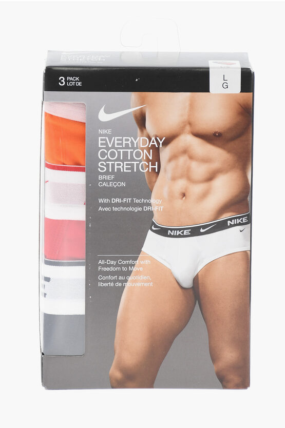 Nike Cotton Stretch 3 Pairs Brief Set