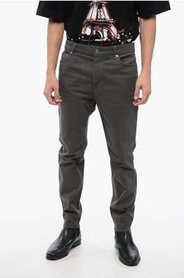 Corneliani ID LUXURY DENIM Stretchy-cotton 5-pocket Pants men - Glamood  Outlet