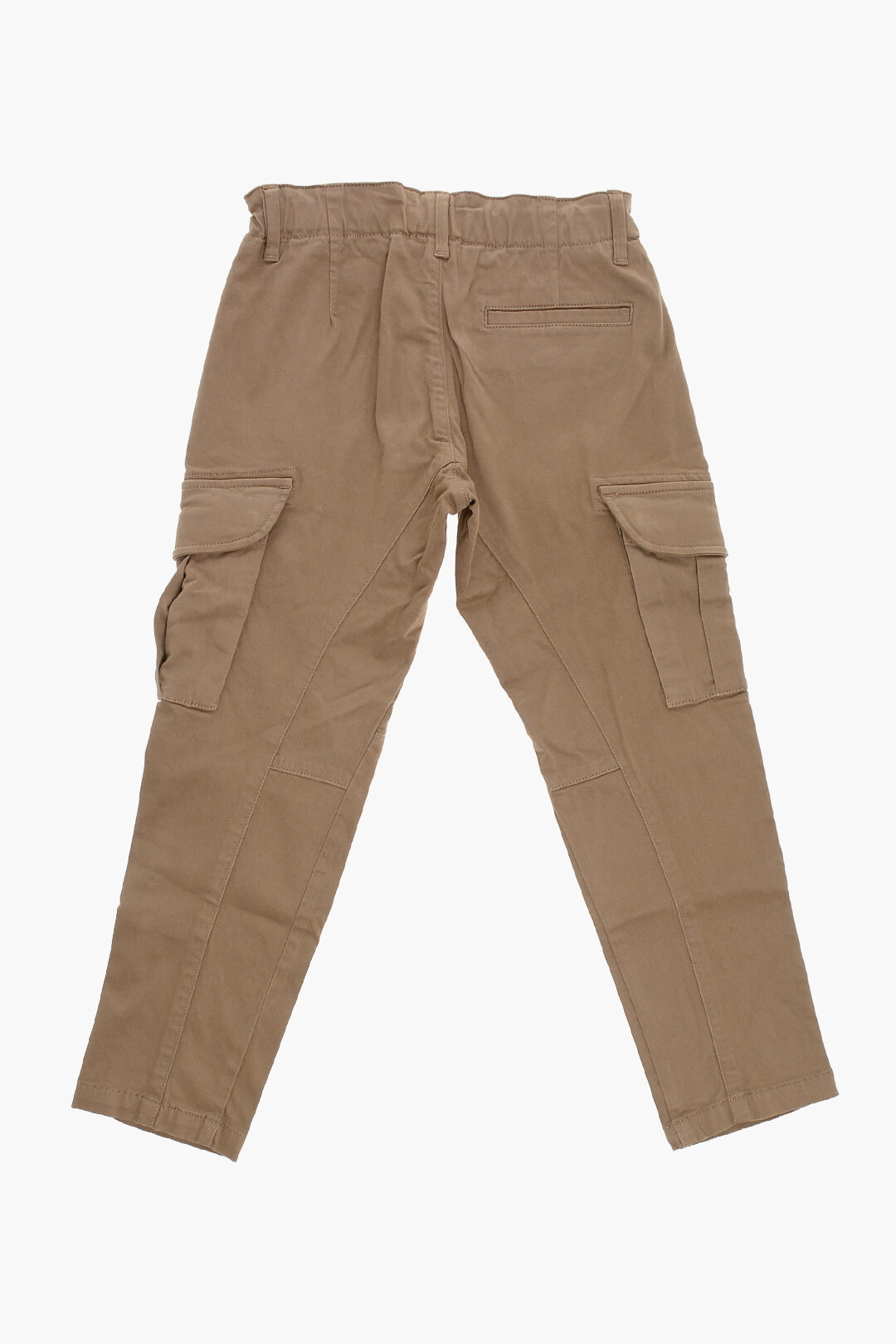 CP Company KIDS Cotton Stretch Cargo Pants with Belt Loops boys