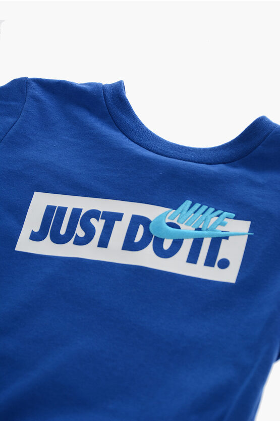 Cotton T-Shirt JDI With Printed Logo