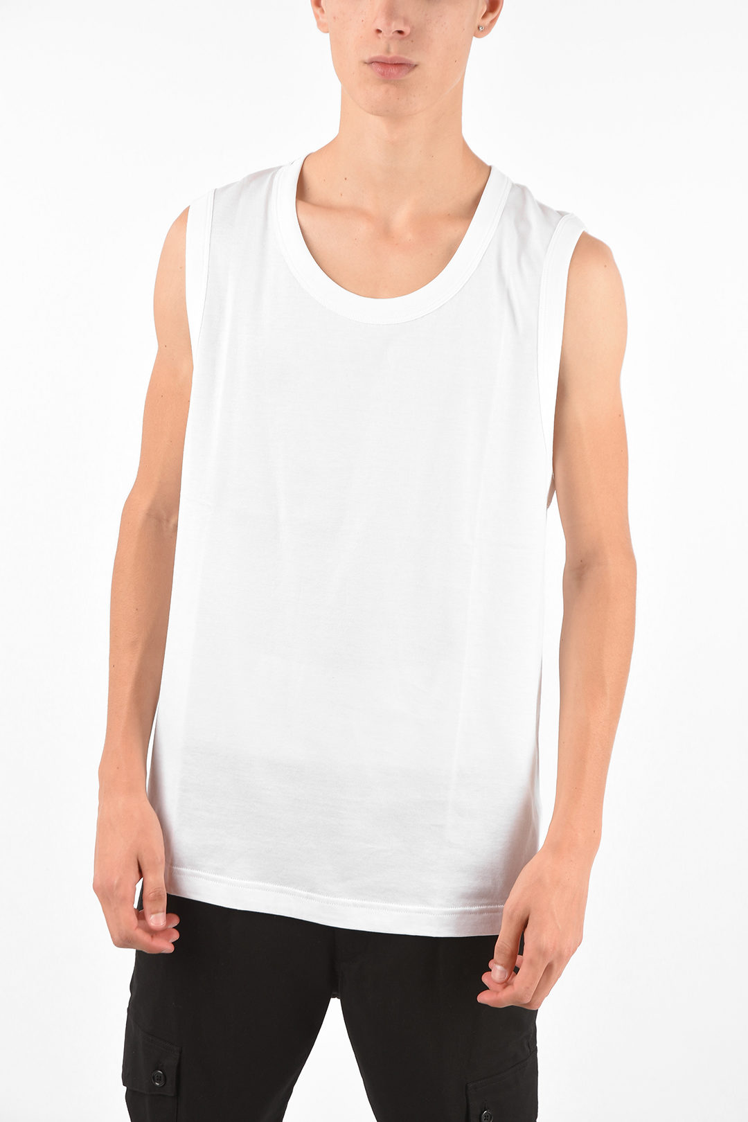 Dolce & Gabbana Cotton Tank Top men - Glamood Outlet