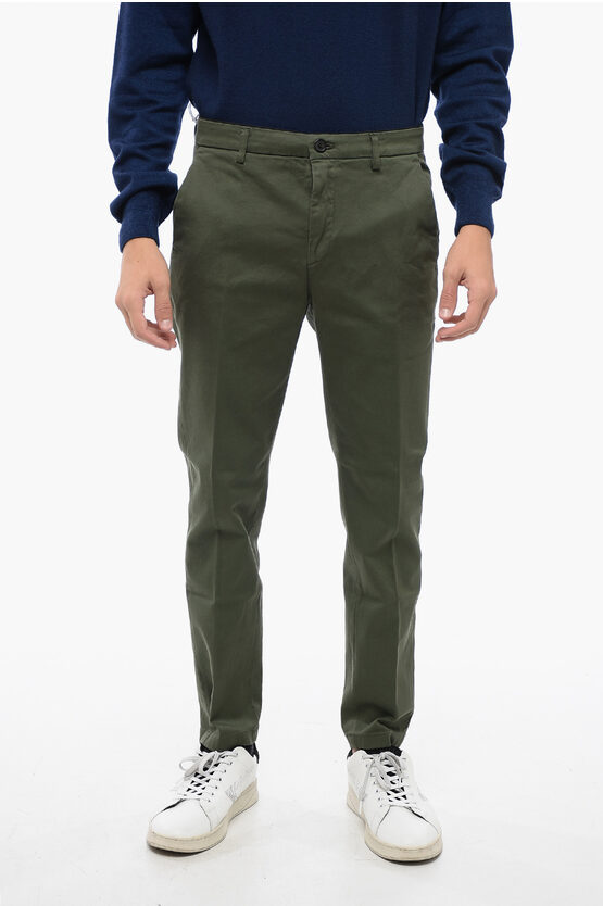 Shop Department 5 Cotton Twill Chinos Pants With Flap Pockets