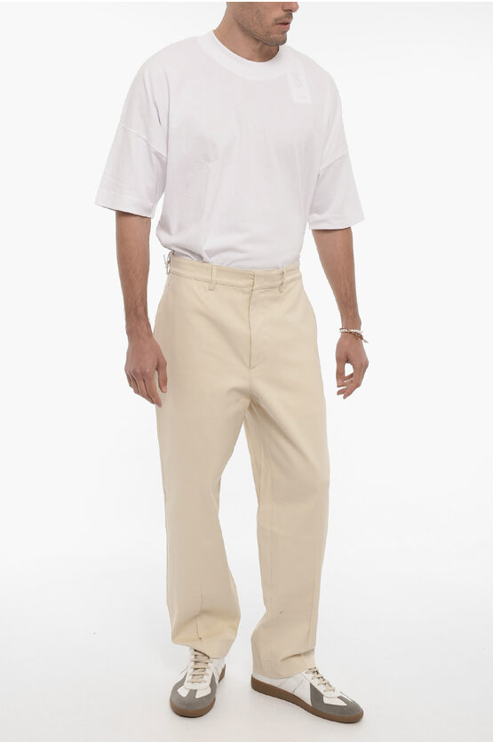 Cotton Twill E-MOTION Baggy Fit Pants