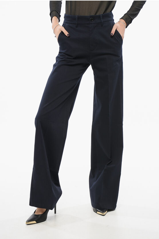 Department Five Cotton Twill Misa Loose Fit Pants With 4 Pockets