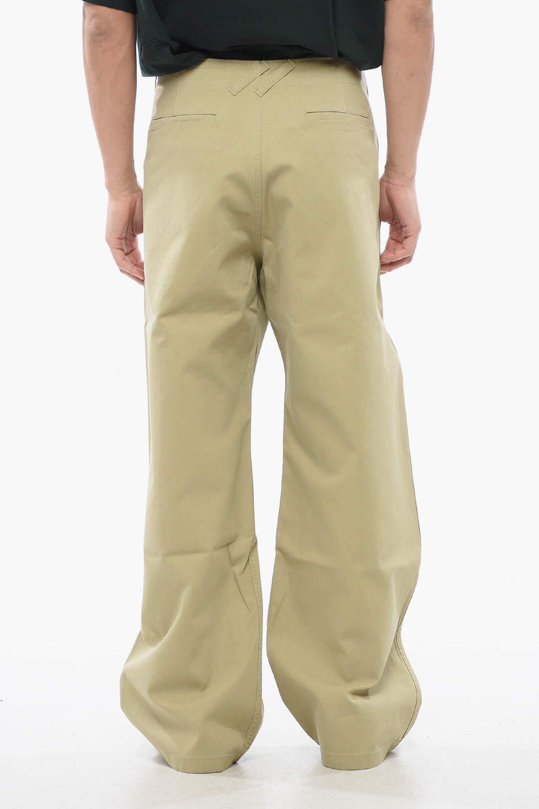 Burberry Cotton Wide-leg Pants men - Glamood Outlet
