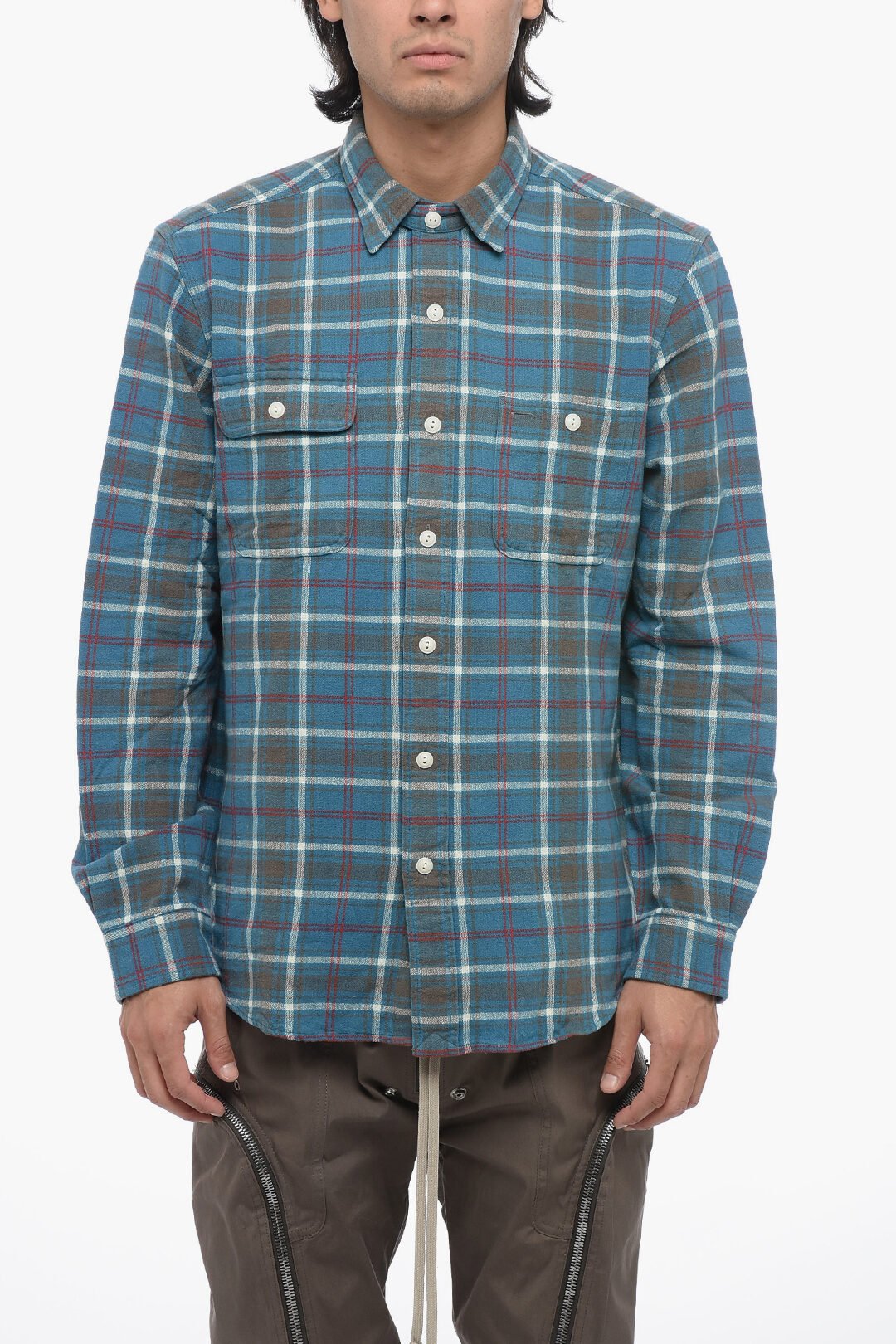Polo Ralph Lauren COUNTRY Tartan Cotton Flannel Shirt men