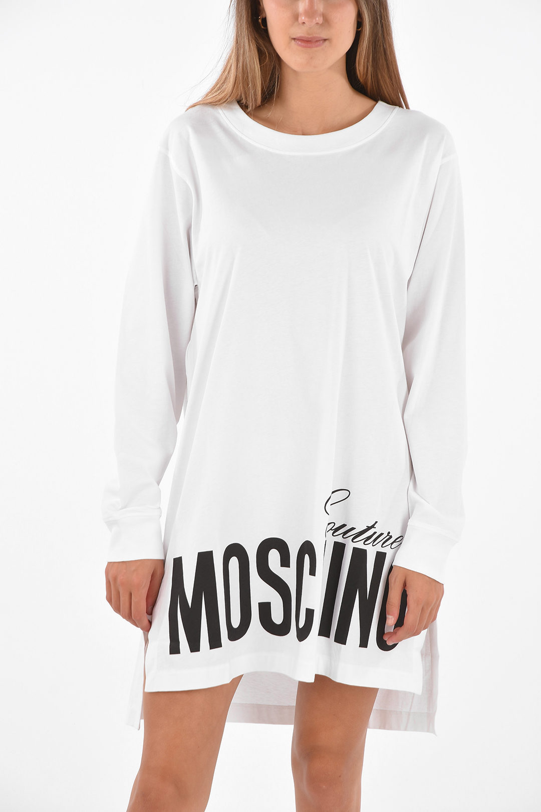 double side split dress