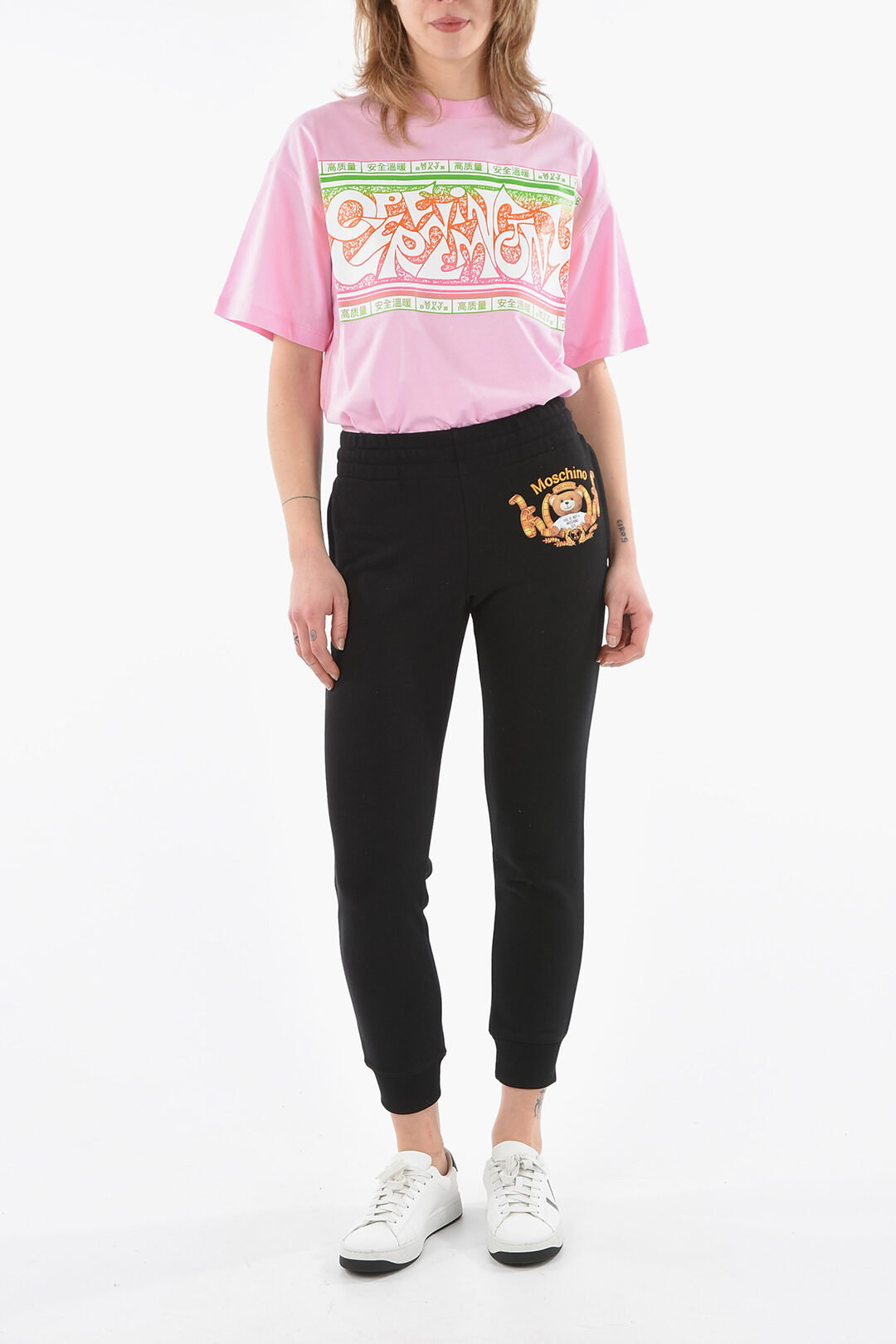 Womens moschino joggers sale