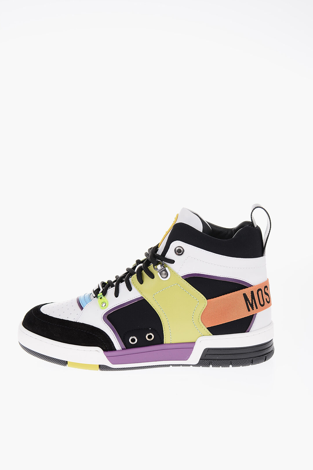 Moschino COUTURE! Sneakers Alte KEVIN40 Color Block con Banda