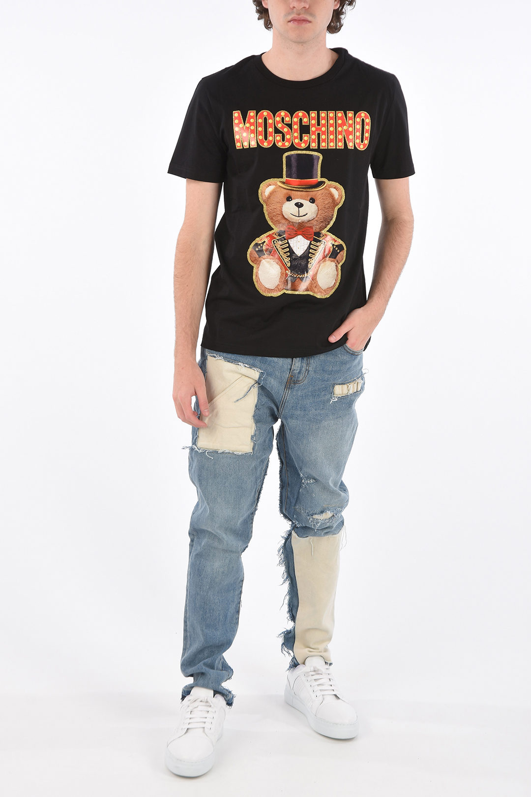 Teddy Bear Moschino Jeans Uomo Moschino Couture T Shirt Moschino