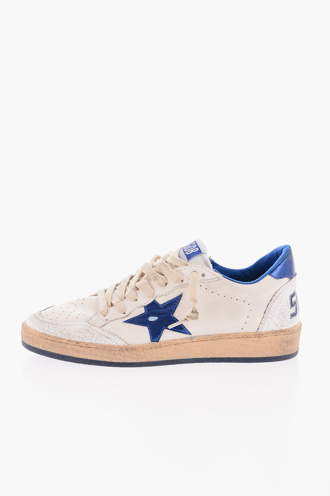Golden Goose Cracked Leather BALL STAR Sneakers women