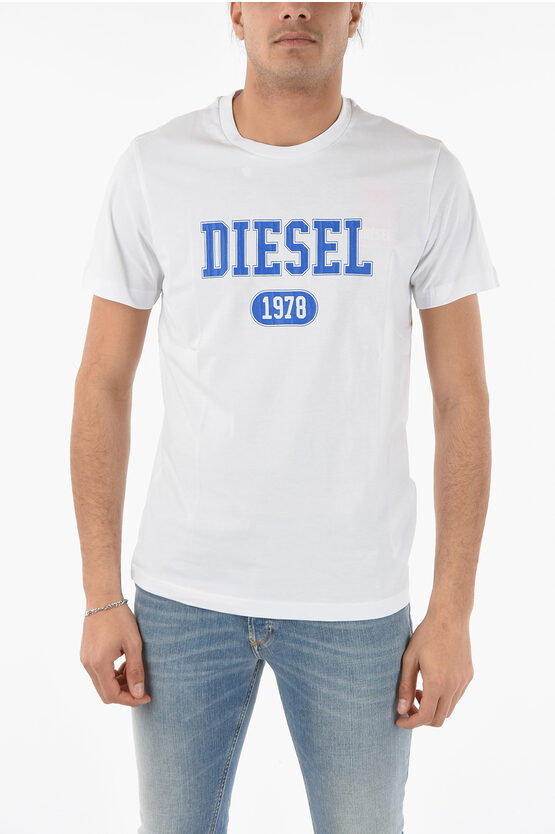 関税込【DIESEL】Diegos K44 short sleeve T-shirt★Grey★ロゴ AUTHENTIC Men's Diesel Grey Round Neck T/Shirt. BNWT, RRP
