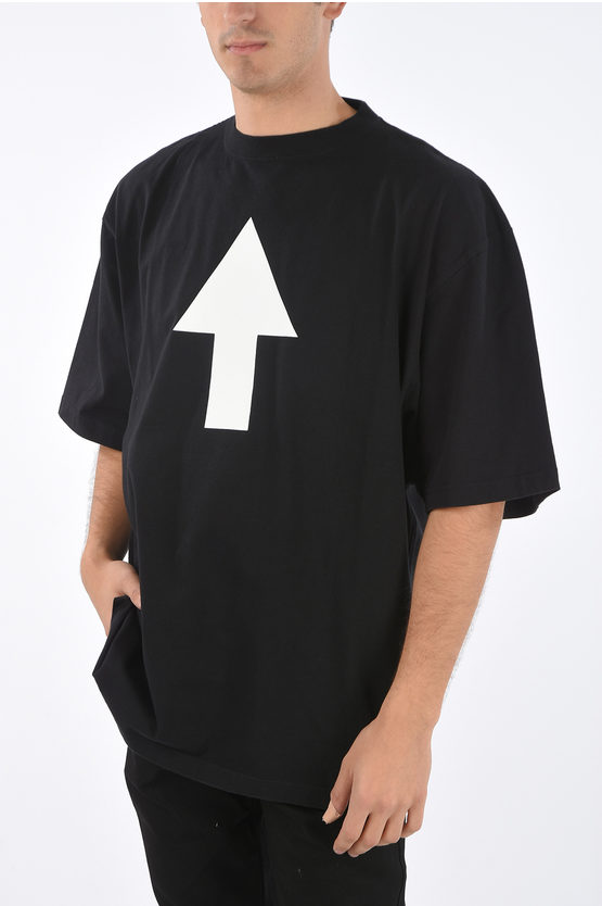 balenciaga arrow t shirt