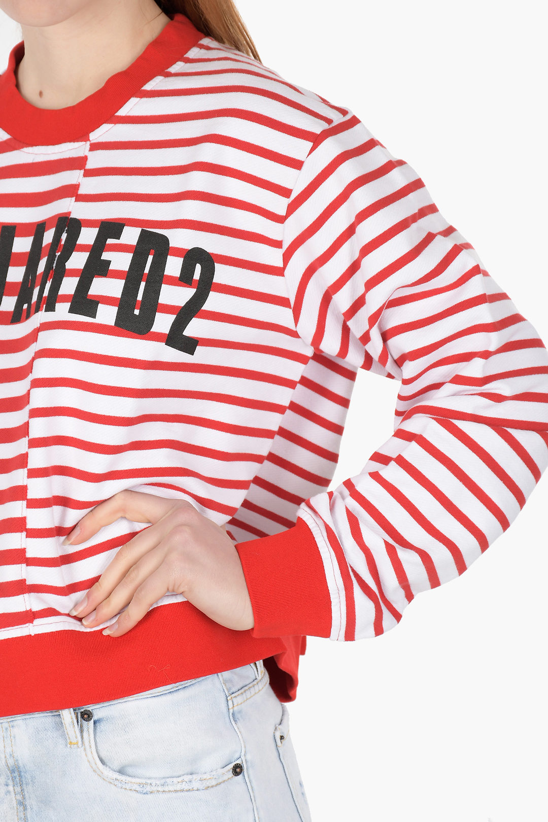 motif sweatshirt womens