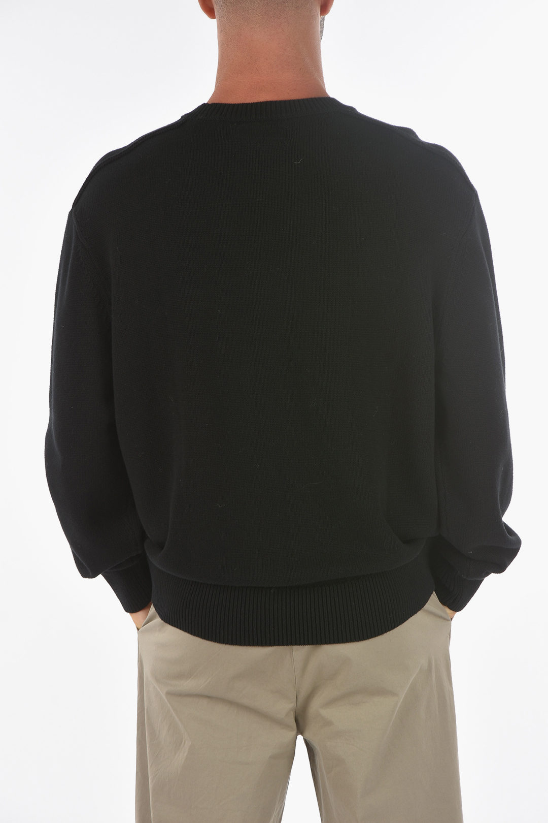 Crew Neck AXIS SAINTS Cotton Sweater