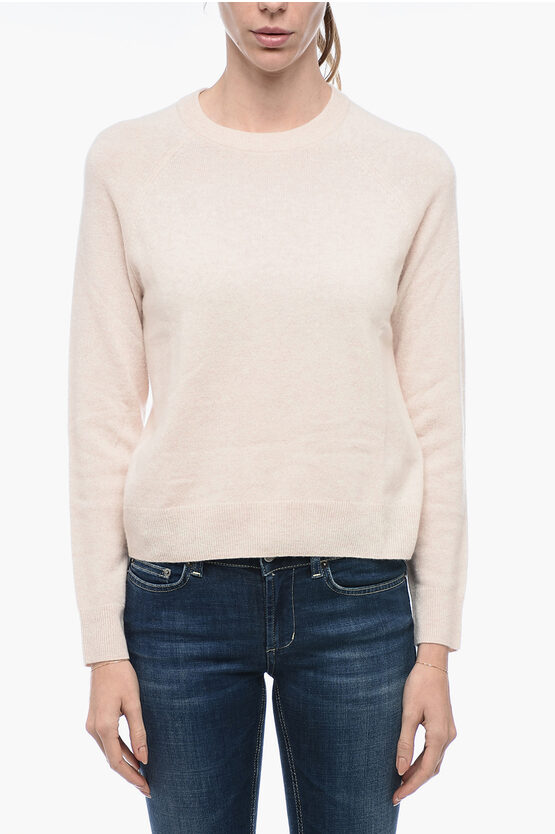 Shop Samsoe & Samsoe Crew Neck Boston Pure Cashmere Sweater