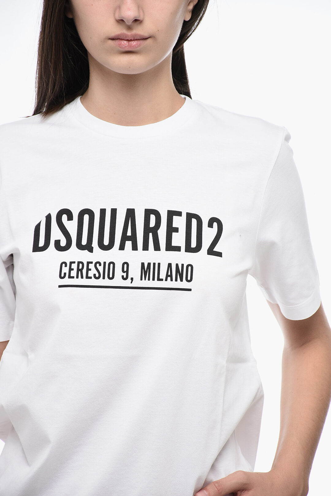 D squared2★ホワイト「ceresio9 cool」Tシャツ ★送関込 Dsquared2 Ceresio9 Cool T-shirt White 100 | ONU
