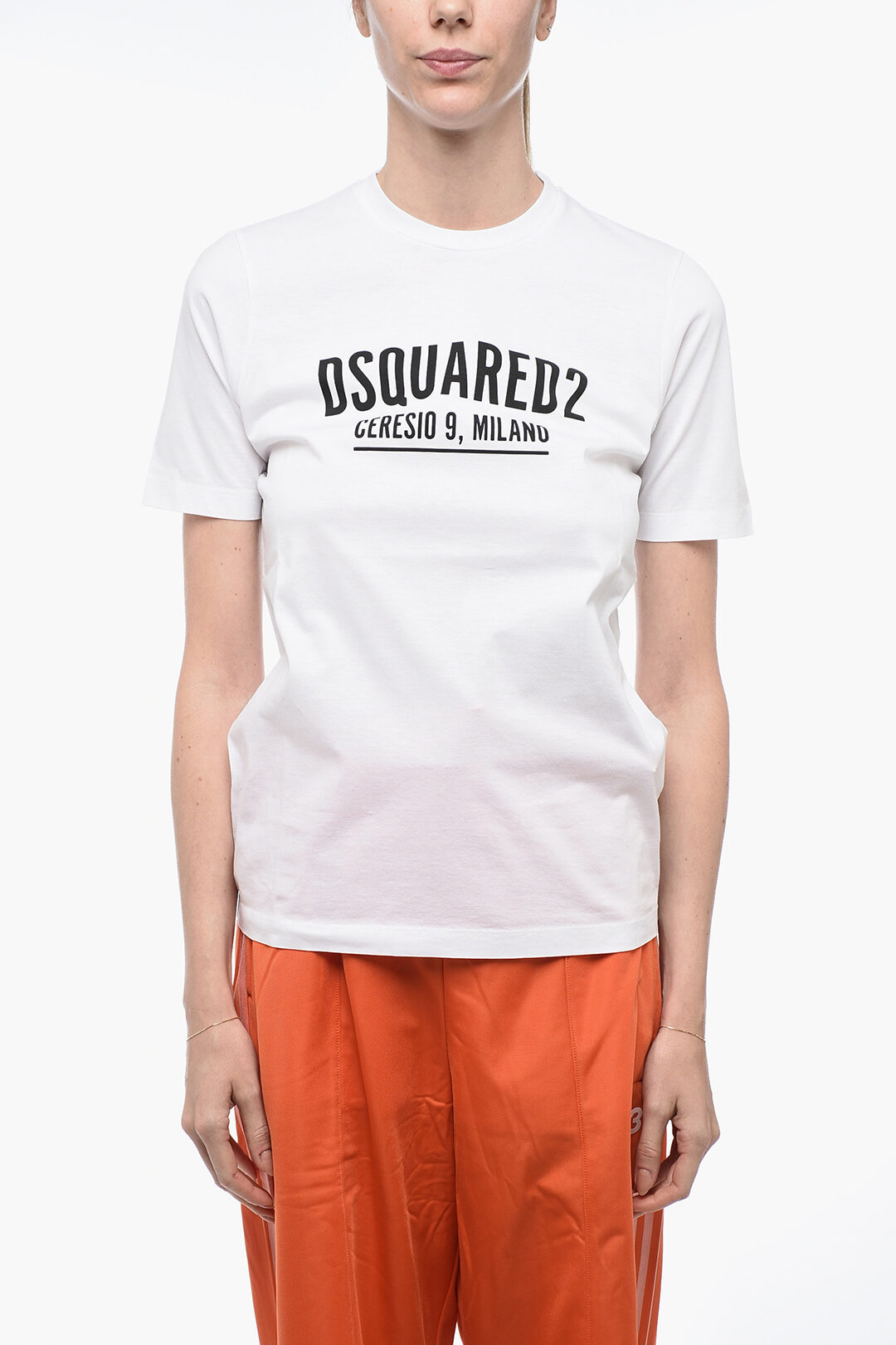 Dsquared2 Crew Neck CERESIO 9 T-Shirt with Printed Logo